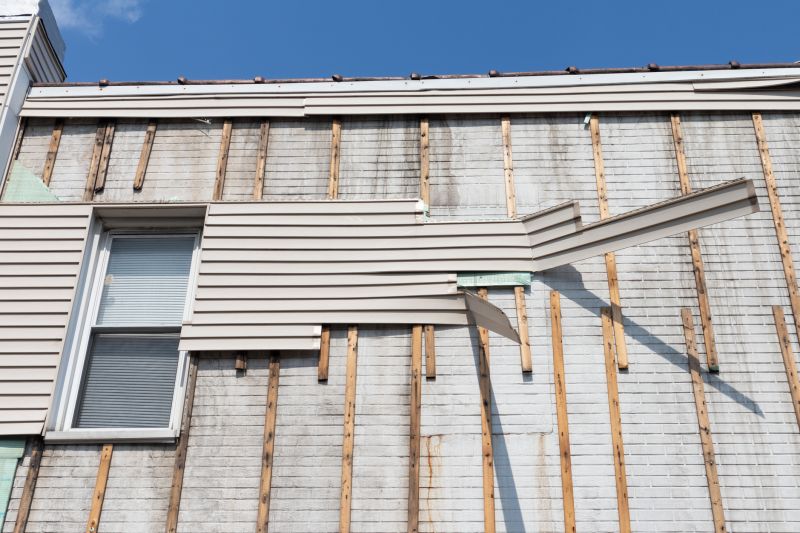 Damaged Siding Removal